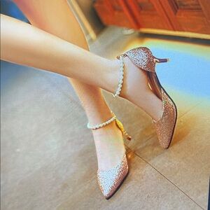 Elegant Glittering Women's Heels
